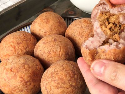 炸芋丸│炸芋球 🔥寧夏夜市人氣小吃🔥