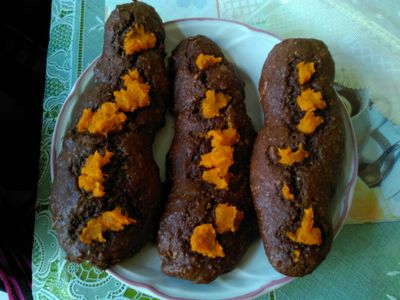 可可燕麥長條麵包