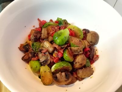 奶油培根孢子甘藍