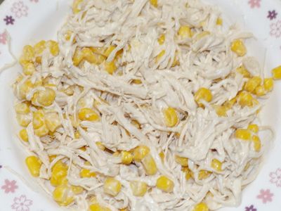 玉米雞絲溫沙拉