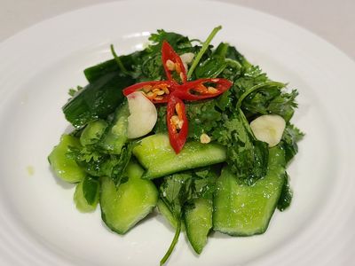 涼拌香菜小黃瓜