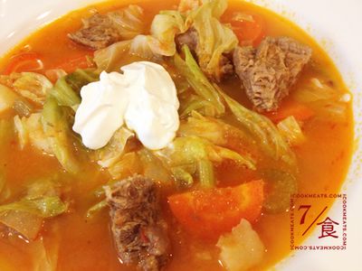 參考食譜 : 【7/食】牛腩羅宋湯