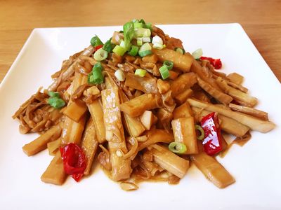 油燜筍（簡易/便當菜）