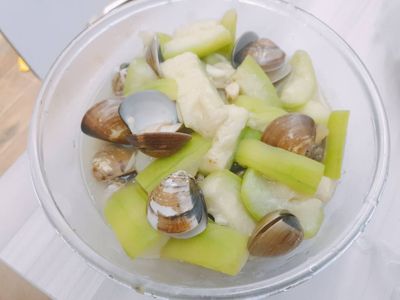 滑順鮮美絲瓜蛤蜊