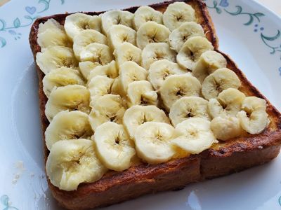 參考食譜 : 香蕉法式西多早餐