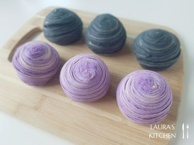 芋頭酥、芝麻酥 (自製無水奶油)