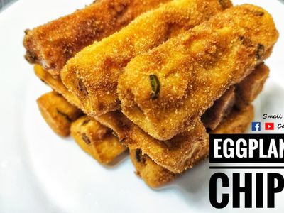 簡易篇｜超簡易美味炸茄條 (附影片)