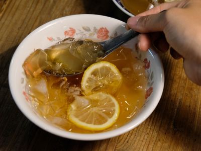 愛玉蜂蜜檸檬