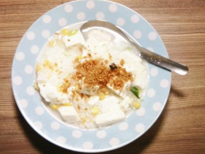 大賀米好料理 ♥ 豆腐蛋花粥
