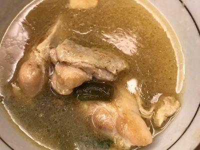 參考食譜 : 剝皮辣椒雞湯 （電鍋）