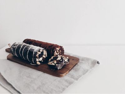 免烤箱！義大利甜點：巧克力臘腸