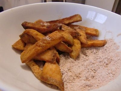 參考食譜 : 【留學生食譜】大不列顛的台灣味：甘梅薯條