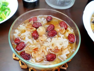 年菜~桂圓紅棗銀耳，養顏美容