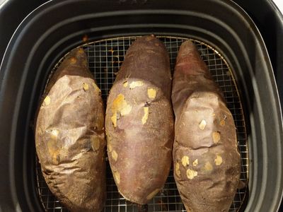 0失敗烤地瓜（飛利浦氣炸鍋）