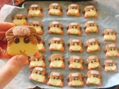 參考食譜 : 天竺鼠車車餅乾🐹🚗🍪