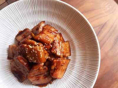 參考食譜 : 橙汁豬五花