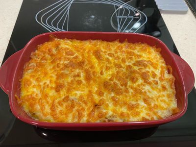 參考食譜 : 培根奶油焗白菜