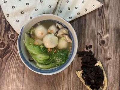 【老菜脯鹹湯圓】好吃鹹湯圓這樣煮