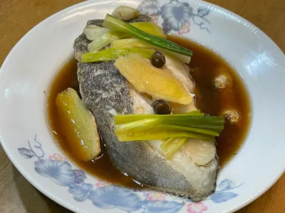 破布子蒸鱈魚(樹子蒸鱈魚)