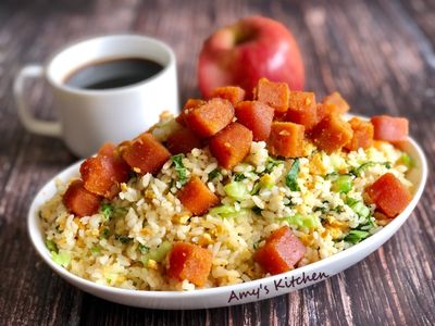 蒜香烏魚子炒飯