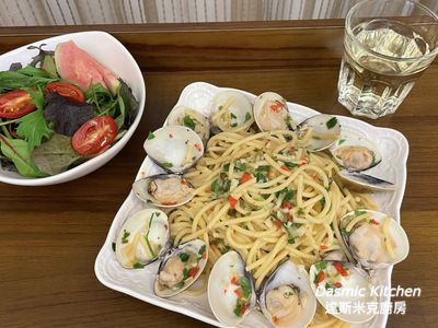 白酒蛤蜊義大利麵 ～附「實作影片」～