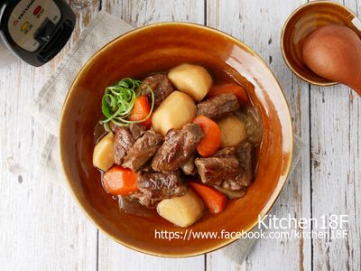 馬鈴薯燉肉_電鍋料理