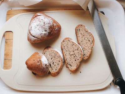 「樸素清淡」養生系豆腐黑芝麻歐包