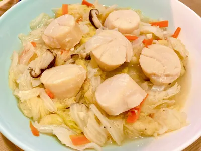 干貝香菇燉白菜