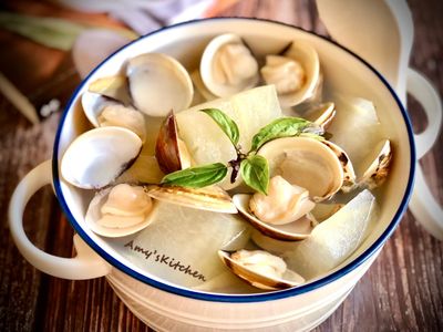 冬瓜蛤蜊湯   零廚藝料理
