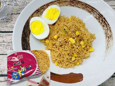 香炒咖哩泡麵