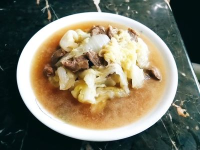 清冰箱#1 白菜炒小里肌