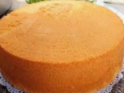 參考食譜 : 六吋軟綿綿戚風蛋糕