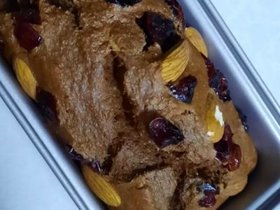 參考食譜 : 香蕉可可磅蛋糕