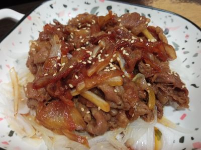 參考食譜 : 照燒肉片