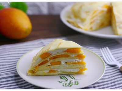 芒果千層蛋糕