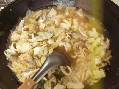 懶人簡單快速🔜海鮮湯泡飯