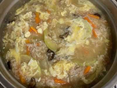 不浪費的蒲瓜咸粥