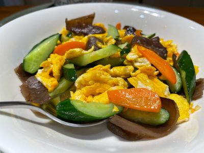 小黃瓜木耳炒蛋