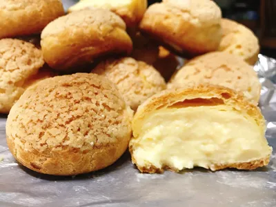 參考食譜 : 餅乾泡芙