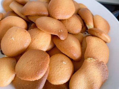 🎀寶寶點心🎀蛋黃酥餅🎀仿孔雀餅乾