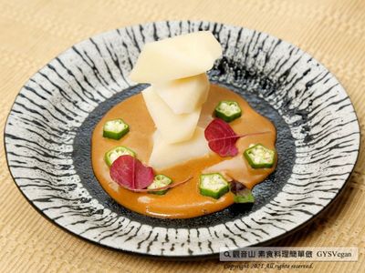 和風胡麻涼拌綠竹筍🧀奶素