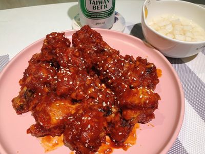 韓式洋釀炸雞🍗 & 醃蘿蔔