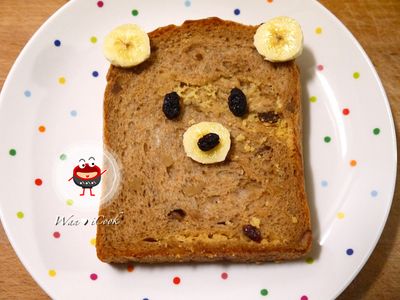 參考食譜 : ♡宛の美好”食“光 ✿ 熊麻吉香蕉土司