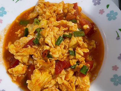 參考食譜 : 番茄炒蛋