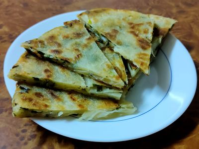 自製蔥油餅