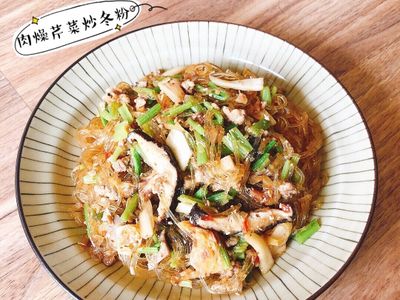 🌟肉燥芹菜炒冬粉