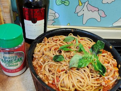 防疫宅料理~~波隆那義大利麵