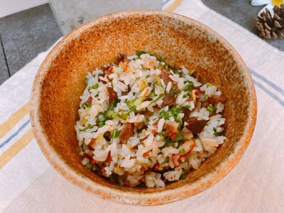 簡易版青江菜飯