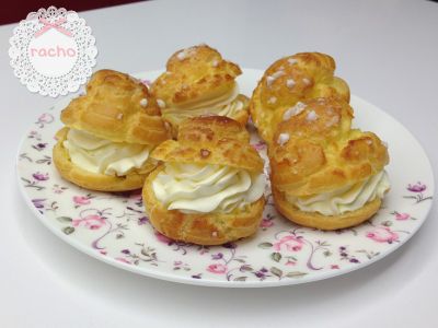 參考食譜 : ♥PinchMyBelly♥ 鮮奶油泡芙