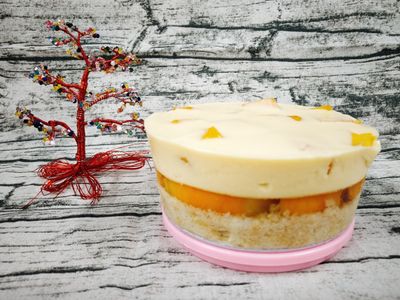 芒果優格布丁蛋糕